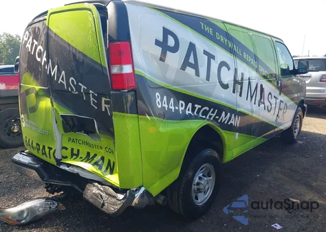 2023 Chevrolet Express Cargo Rwd 2500 Regular Wheelbase Wt из США, поврежденный, VIN 1GCWGAFP9P1258134